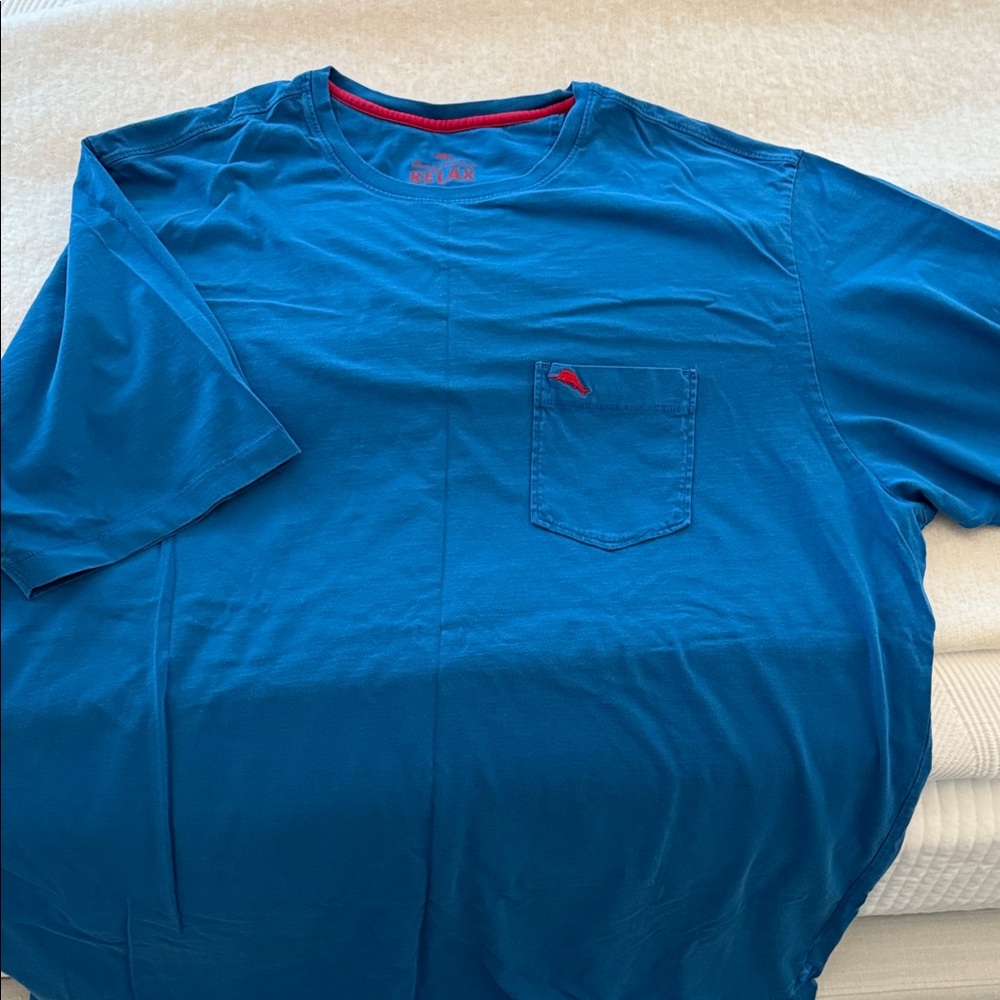 Tommy Bahama Vibrant Blue Short Sleeve Tee